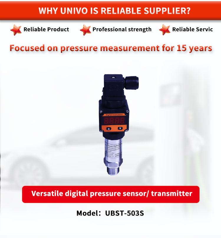UBST-503S Customized Support OEM Pressure Sensor UNIVO for Versatile Digital Display
