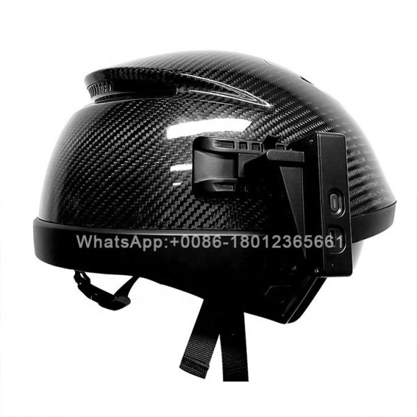 Binocular AI Thermal Camera Detect Temperature Smart Helmet