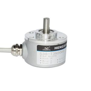 China Solid Shaft High Resolution Encoder Small Size ABZ Phase NPN Circuit Signal wholesale