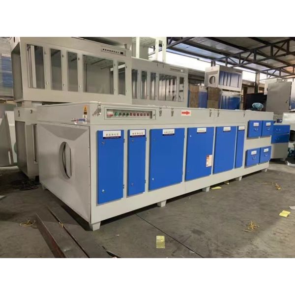 UV Light Oxygen Photooxygen Catalytic Exhaust Gas Purifier Equipment For Industry