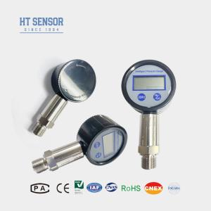 China BPZ2007 Black Plastic Box Digital Pressure Gauge with 9V Battery Supply and Long Life wholesale