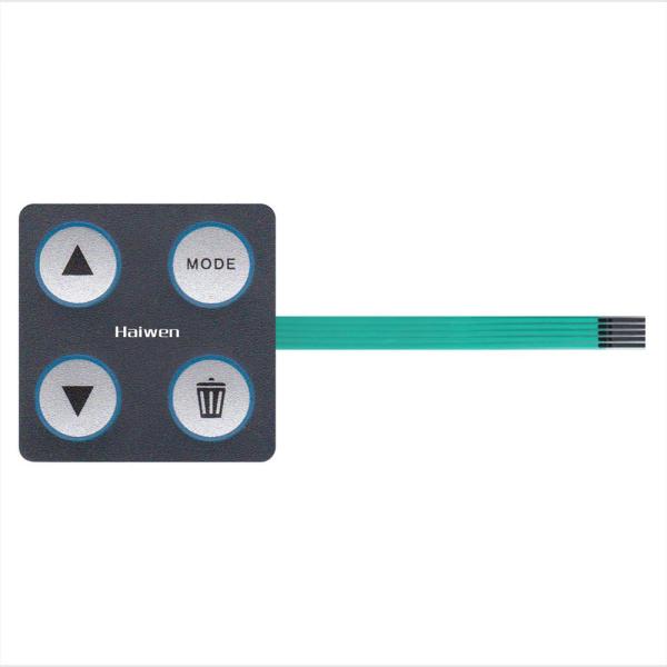 Quality Pantone Color Membrane Key Switch RAL Color With Tactile Metal Dome for sale