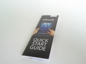 China Small Folded Leaflet Printing For Electronics, Promotional C2s Paper 7 Folds User Manual on sale