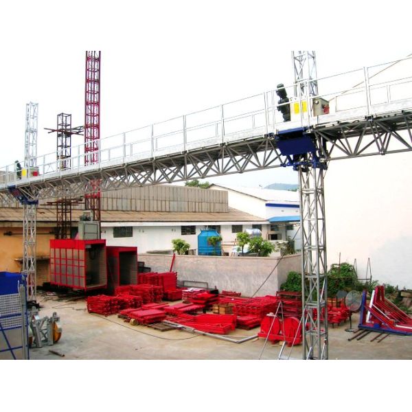 30m Aerial Sailboat Mast Climbing Systems Building Maintenance