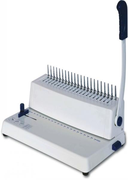 Quality Manual  Wire Comb Binding Machine Max Punching 16 Sheets S308 For Book Paper for sale
