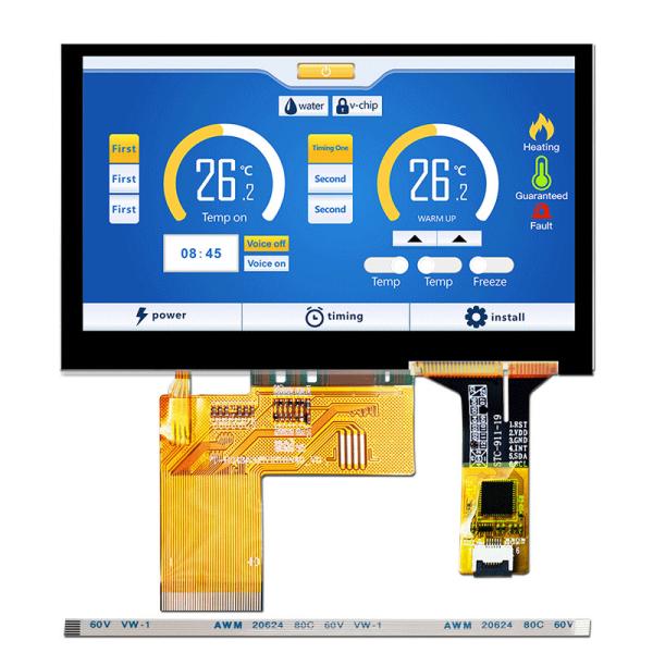 800x480 4.3 Inch TFT LCD Display Module Capacitive Touch Screen Module Pcap