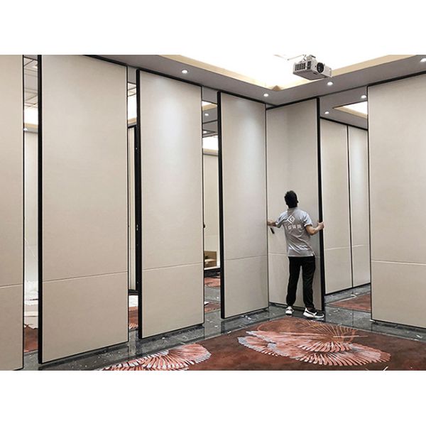 Operable Soundproof Foldable Partition Wall Push Pull Hanging