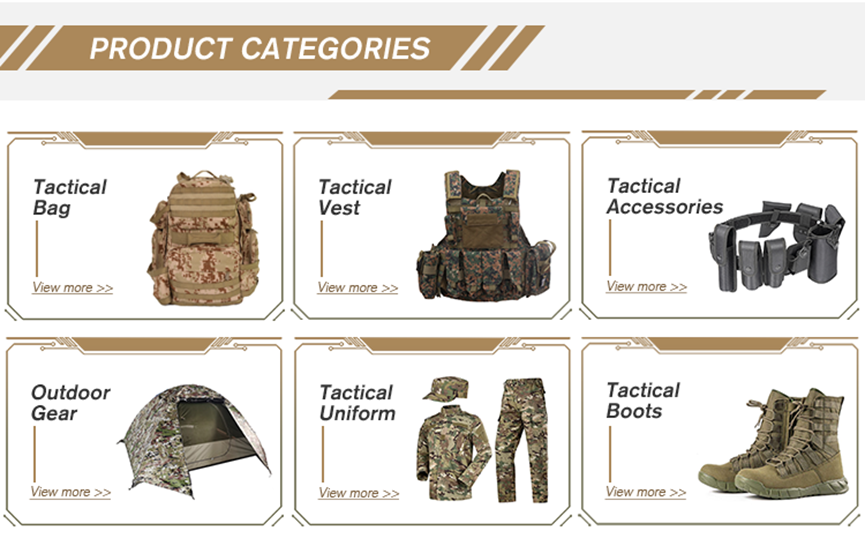 Factory Wholesale Camouflage Tactical Boots Outdoor Sports Hiking Camping Desert Boots