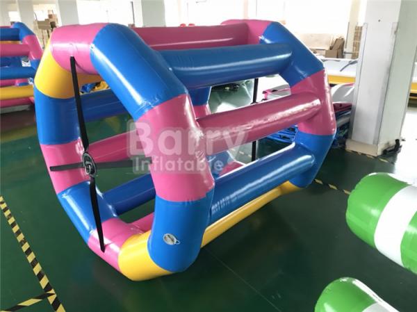 Quality Durable Large Floating Water Wheel / Inflatable Water Walking Roller Ball for sale