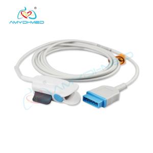3m Oxygen Saturation Sensor , Reusable Spo2 Sensor Compatible Ge V100 B20