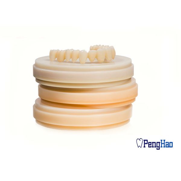 Multilayer Dental PMMA Block Disc Cad Cam Dental Milling Pmma Polymer Material