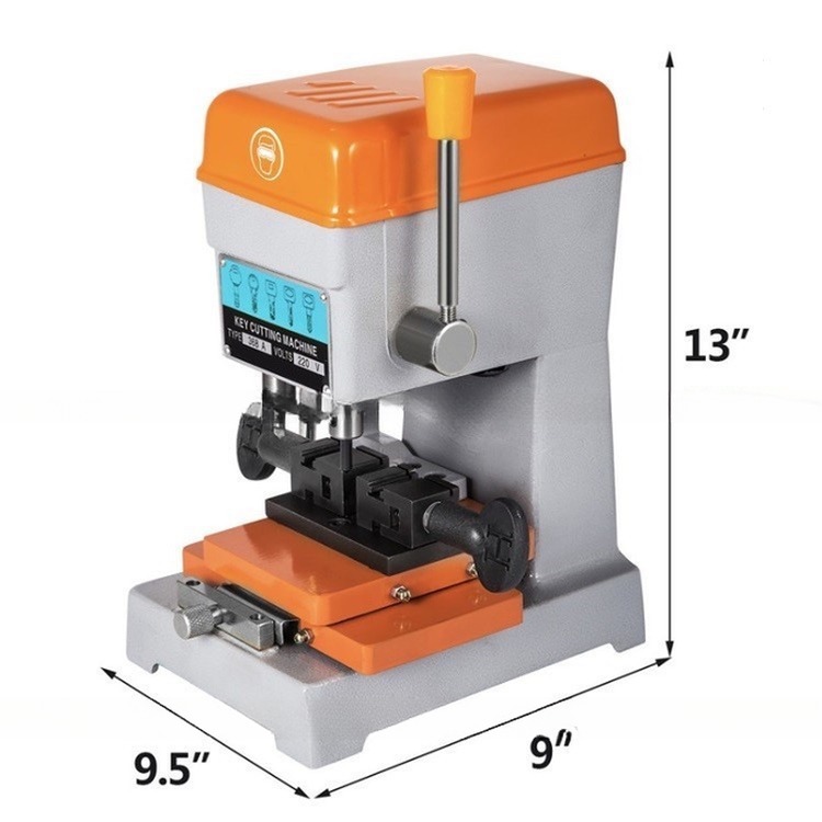 Key Copying and Cutting Machine for Duplicate Key Making 31*29*38cm Measurement