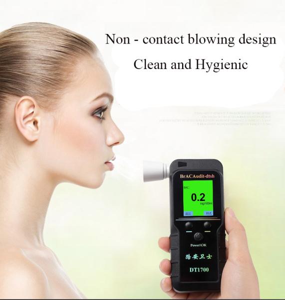 Quality Non Contact Portable Alcohol Detector Bluetooth Connection for sale