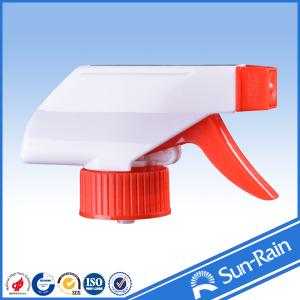 China Quick priming Red White Plastic Trigger Sprayer with  spray / stream nozzles wholesale