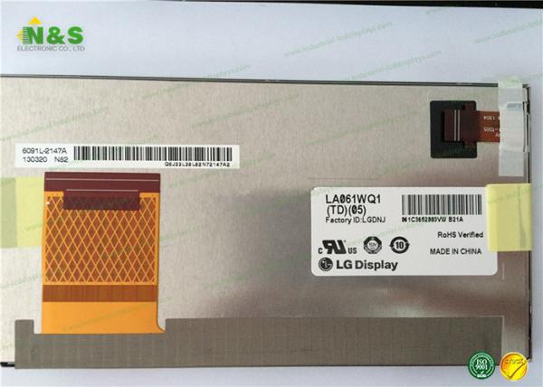 Quality screen monitor without touch panel LA061WQ1-TD05  for Toyota Camry car radio Navigation Digitiz for sale