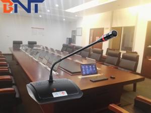 China Chairman &amp; Delegate Unit Conference System Microphone With Counter Top Structure wholesale