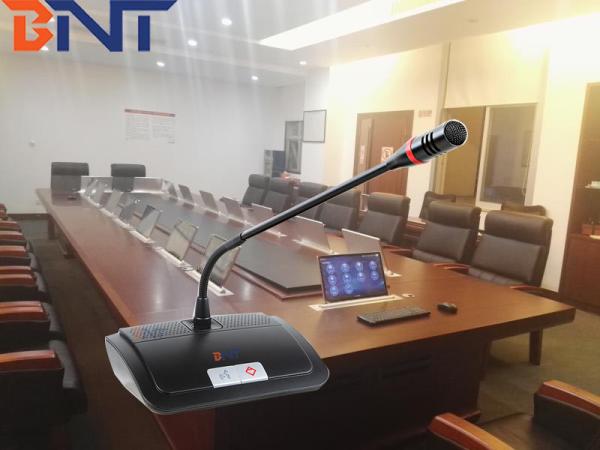 Quality Chairman & Delegate Unit Conference System Microphone With Counter Top Structure for sale