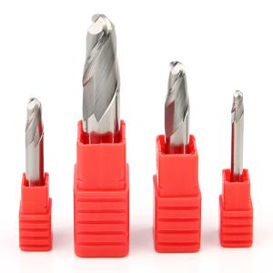 China Custom Tungsten Carbide End Mill Sharp Durable Cnc Ball Nose End Mill wholesale