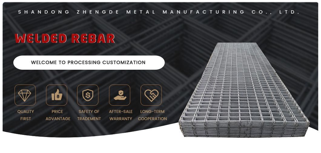 Cheap Preice Galvanized Reinforcing Concrete Rebar Welded Wire Mesh for Construction