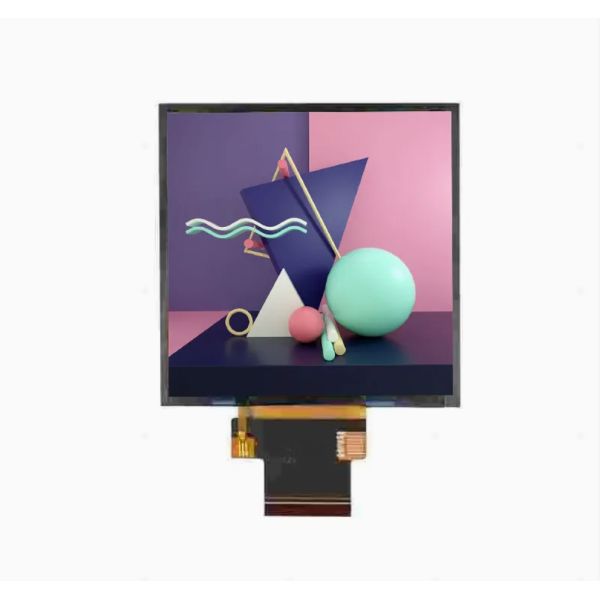 3.4 Inch Resolution 480 * 480 TFT LCD IPS LCD Display With Non Resident Display Supporting Customized Images