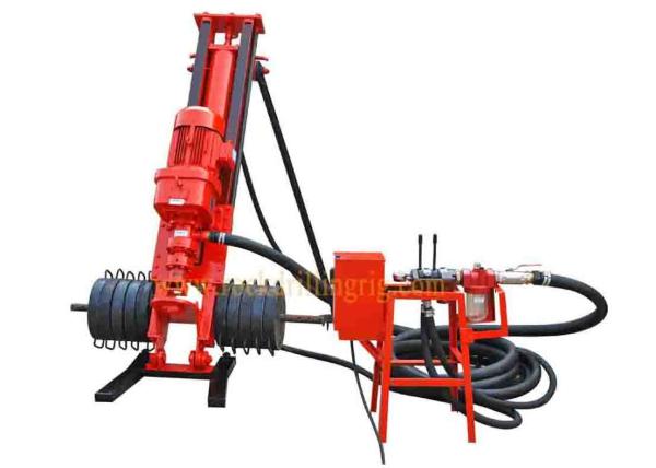 Quality DM100B Portable Pneumatic Engineering Drilling Rig 20m Hole Depth 1m Feed Stroke for sale