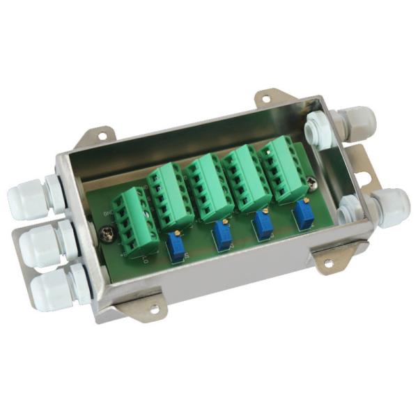 Quality 4 Way Weighing Sensor Load Cell Summing Junction Box Enclosure Small Stainless Steel Case for sale