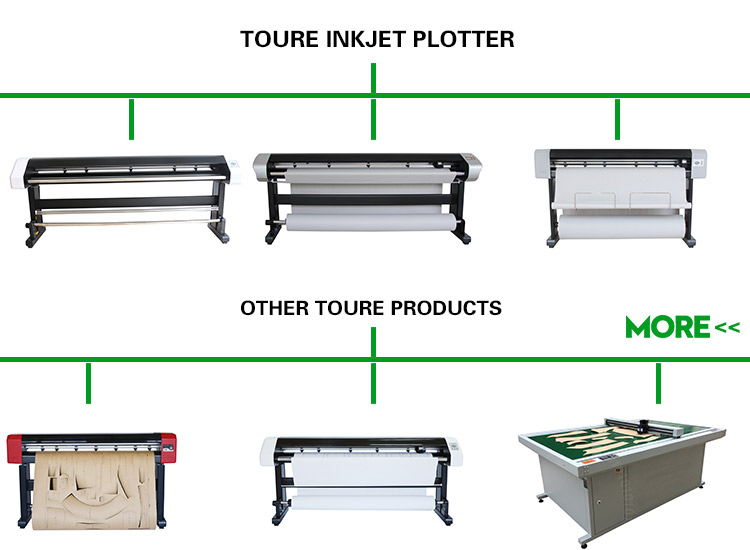 Intelligent Cutting Plotter Machine Two HP45 Heads 2 Years Warranty