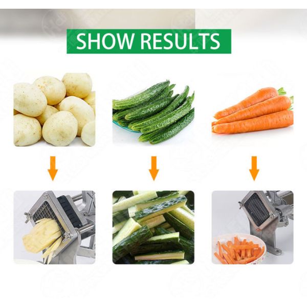 Hand Press Multifunction Vegetable Cutting Machine Carrot Sweet Potato Cutter Machine