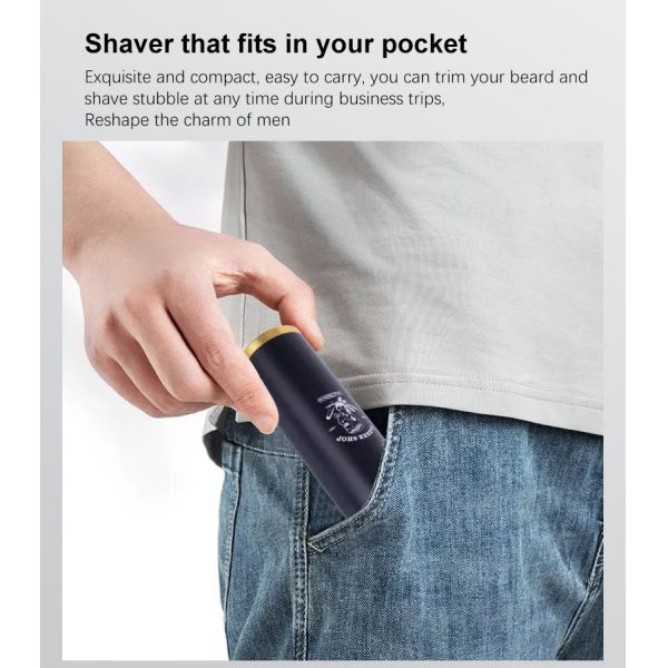 Portable USB Rechargeable Shaver , Mini Men Electric Shaver