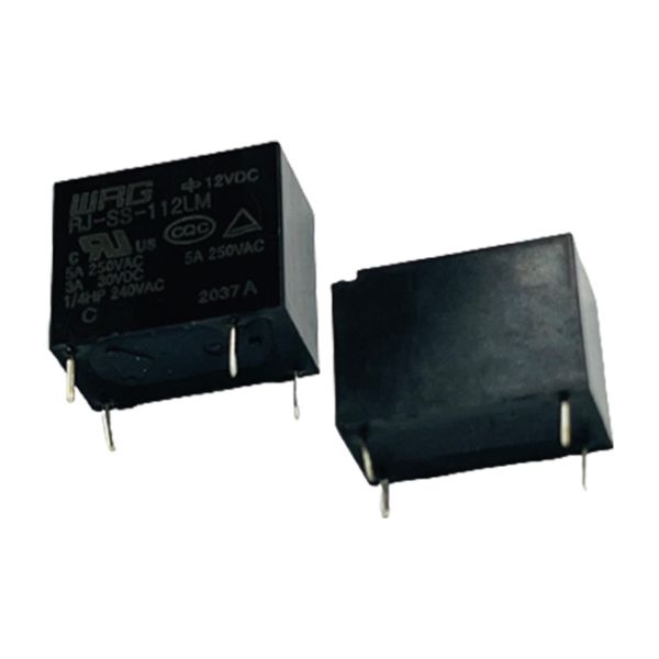 12 Volt 5 Amp Mini PCB Mount Relay RJ - SS - 112LM For Car Flasher Controller