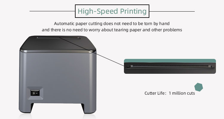 Mini 3 inch Bluetooth Thermal Printer for High Speed Android Mobile Pos Terminal