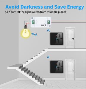 China Smart Control Switch Wireless Remote Control Switch Function Smart Control Switch wholesale