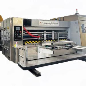 China Paper Forming Machine High Speed Corrugated Cardboard Water Ink Flexo Printing Machine wholesale