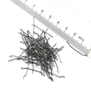 Non-secondary Silver Chopped Strand For Concrete Reinforce Mesh Rpc Nz Steel Fiber