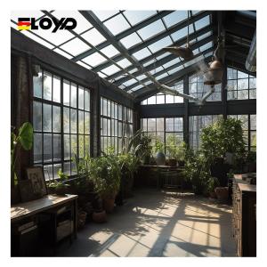 China Lowe Tempered Aluminium Glass Enclosed Sunrooms Retractable Freestanding wholesale