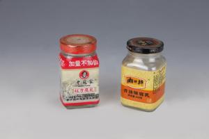 China Waterproof PVC Heat Shrink Labels For Sauce Beancurd Cheese Glass Bottle wholesale