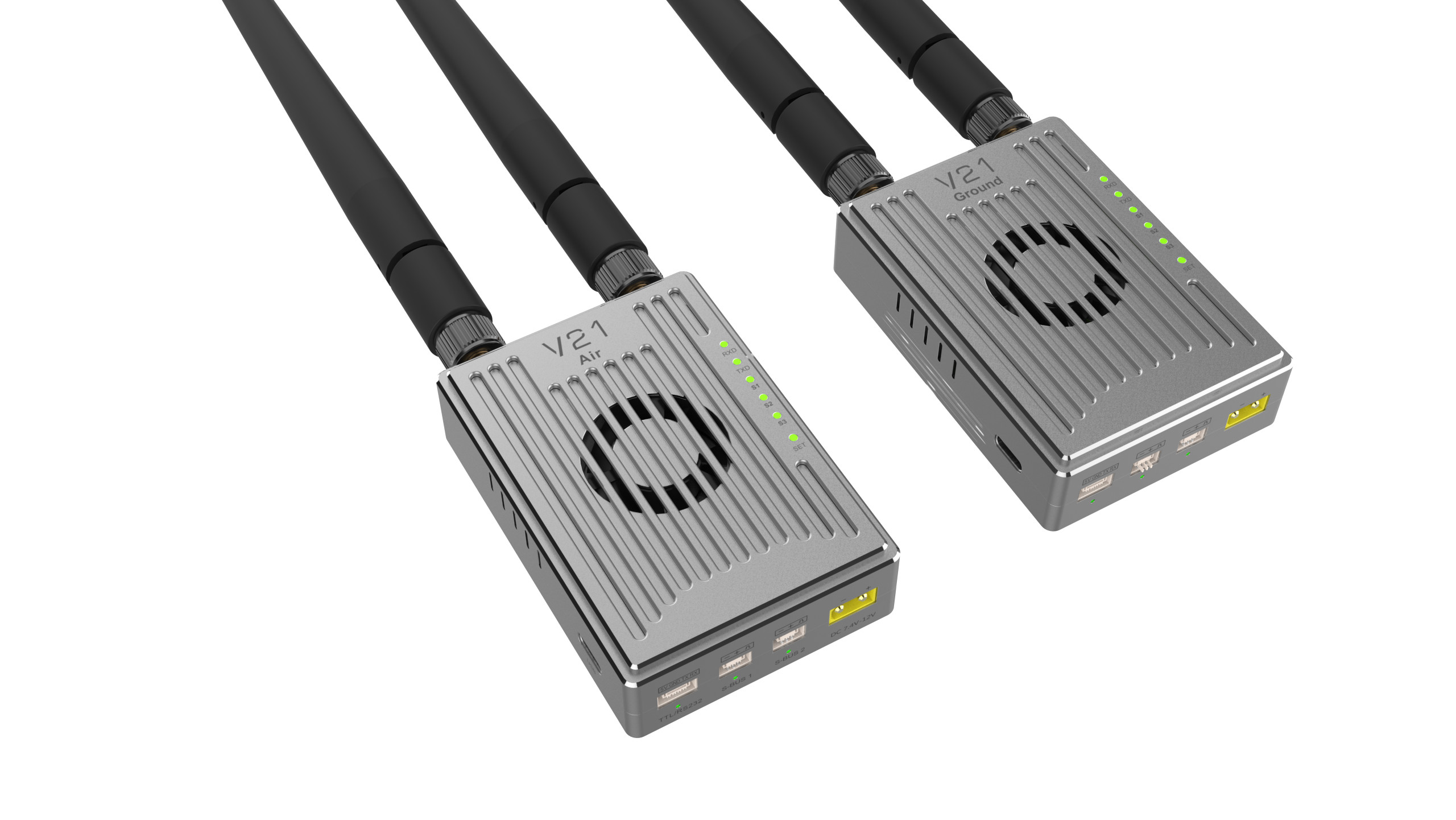 video Long Range UAV Data Link 100g Support H264/265 input video encoding