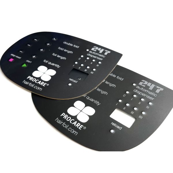 Embedded Embossed Membrane Switch Prototype Arduino Membrane Keypad For Hairdressers