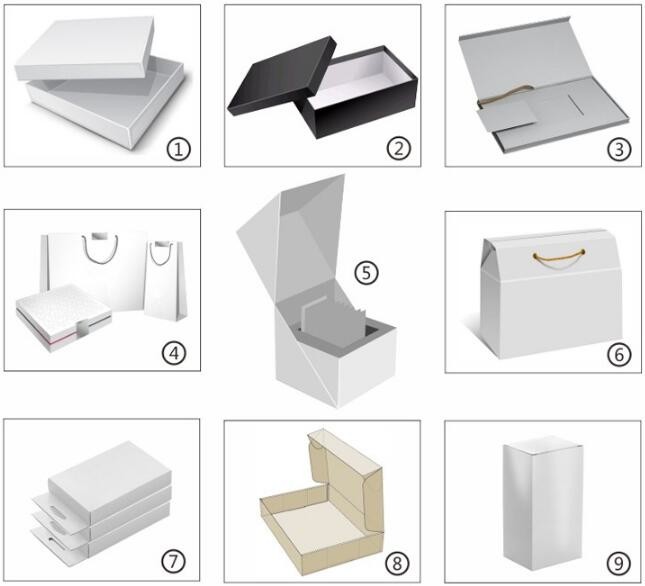 Custom design gradient color luxury paper packaging gift box with lid,Paper Flower Box Florist Bouquet Box Packaging Ros