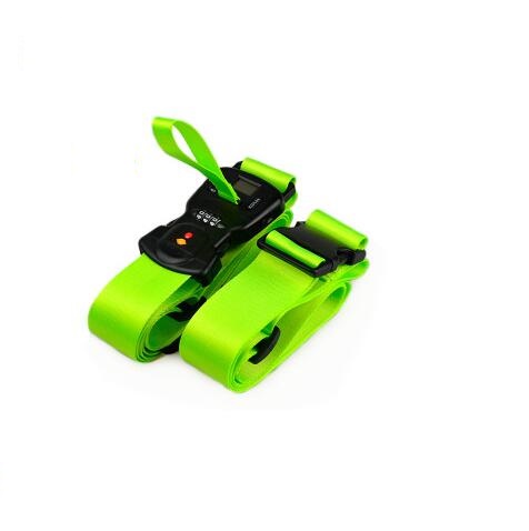 Travel TSA Luggage Strap Lock ABS / PC Material H001 Show LED Number With Belt