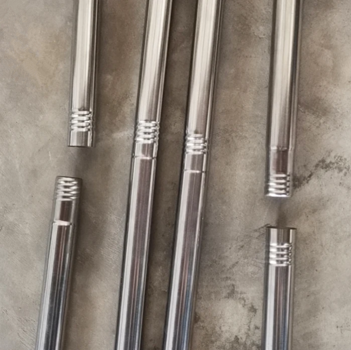 Thread Splicing Rod Stainless Steel Material Customized Mop Broom Metal Handle