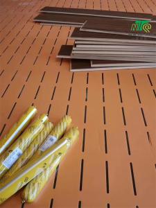 Durable Slotted Heated IXPE Foam Underlayment 2mm With Hole