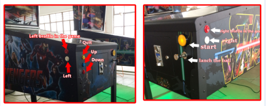 426 In 1 Jamma Board Pinball Machine 133CM Length Support DIY Sticker