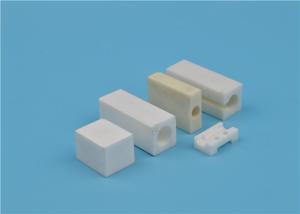 China Refractory Insulating Locating Zirconia Ceramic Blocks Through Threaded Hole wholesale