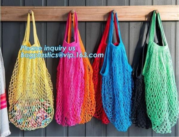Reusable Grocery Market Cotton Net Shopping String Net Bag,Reusable grocery tote