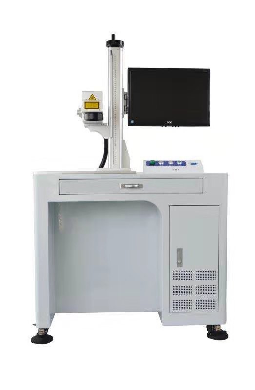 Desktop type fiber laser marking machine price for serial number plate laser marking machine jewelry chain making