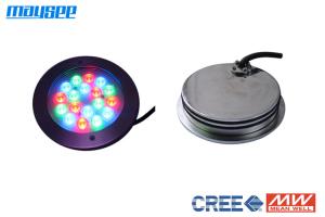 Customized Energy Saving Round Led Underwater Pool Lights Cree Chip