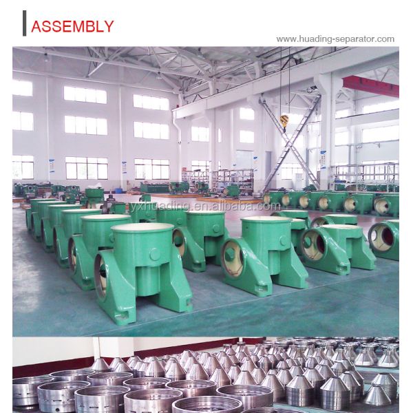 Customized Disc Stack Separator Soyabean Oil Treatment Machine Centrifuge