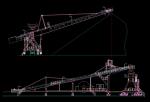 Side Cantilever Stacker Stacking Equipment For Stacking Material In Stockyard