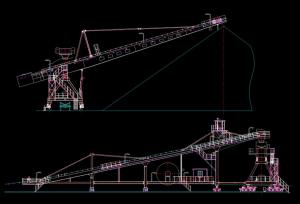 Stockyard Side Cantilever Stacker For Storing Blending Material